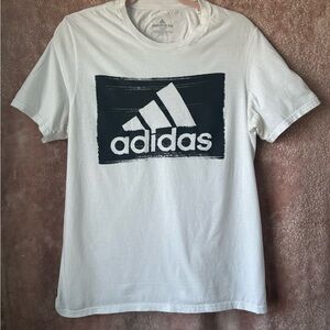 Adidas Men's White T-Shirt